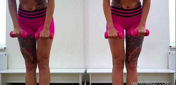 Erotic fitness classes by Tanya Virago (music video)
